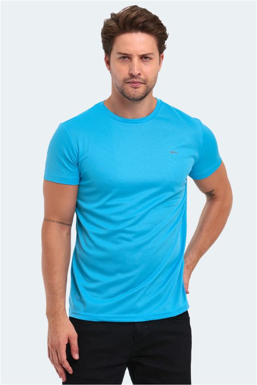 REPUBLIC Erkek Kısa Kol T-Shirt Saks Mavi