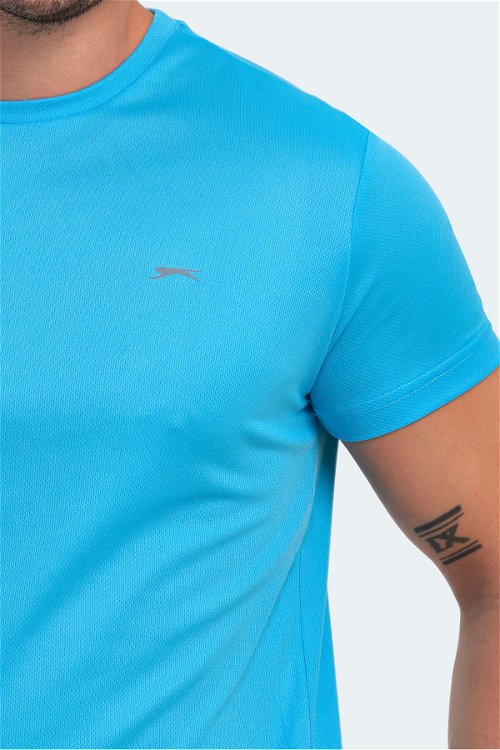 REPUBLIC Erkek Kısa Kol T-Shirt Saks Mavi