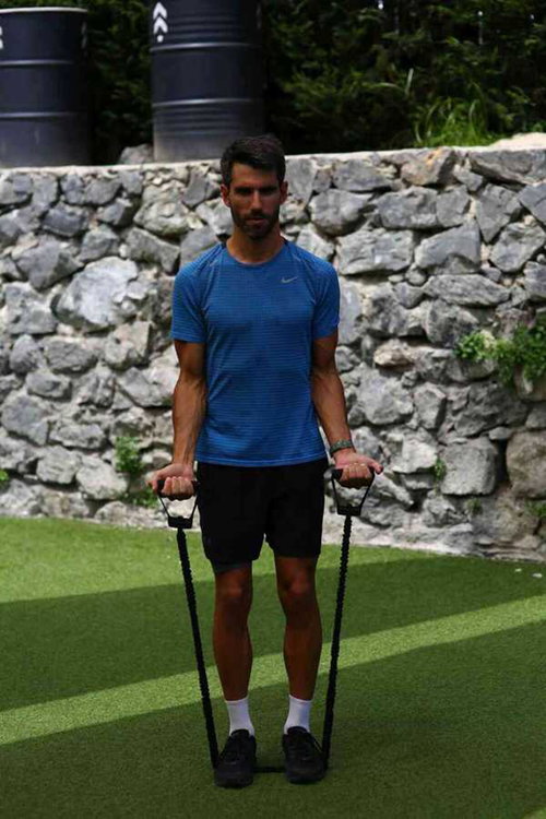 Slazenger Resistance Tube Heavy Unisex STD Pilates Aksesuarları