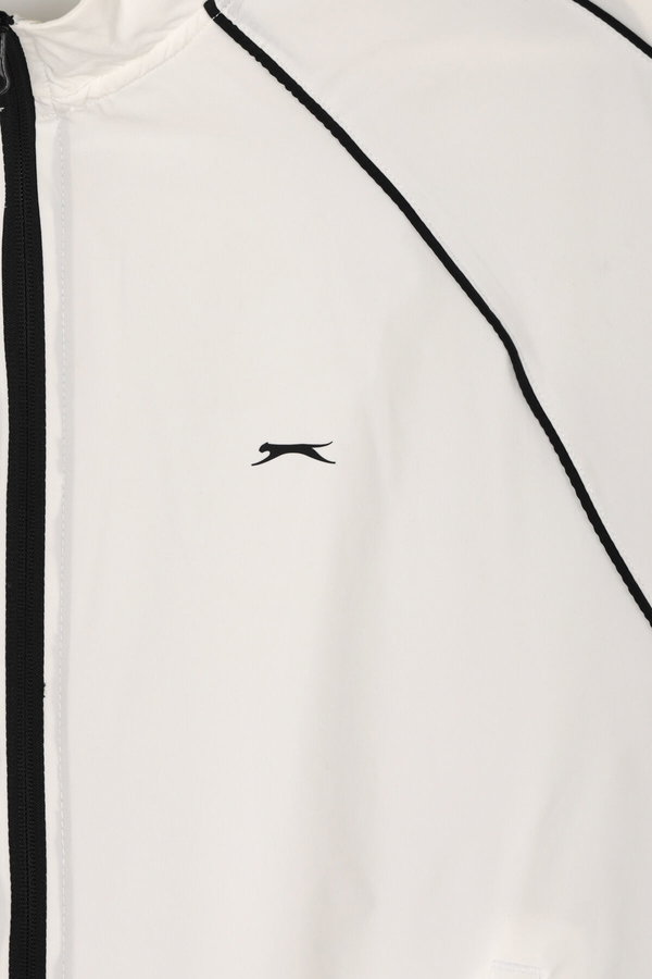 Slazenger REVEL Kadın Dik Yaka Fermuarlı Kemik Eşofman Takımı