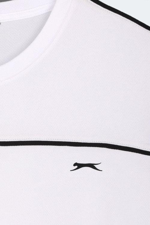 Slazenger REVIVE Erkek Beyaz Tişört