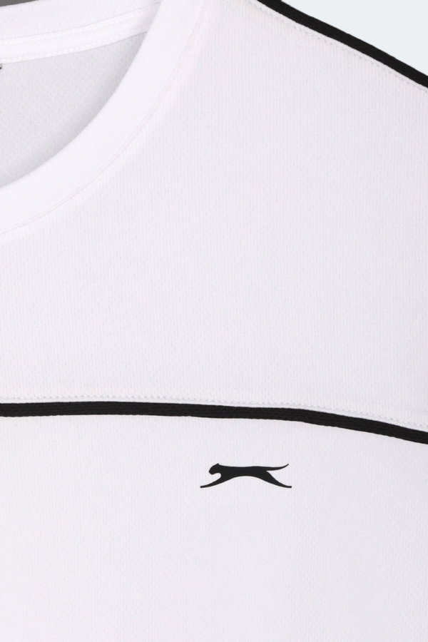 Slazenger REVIVE Erkek Beyaz Tişört