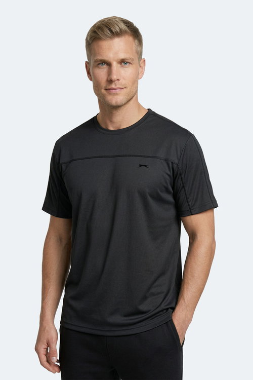 Slazenger REVIVE Erkek Koyu Gri Tişört