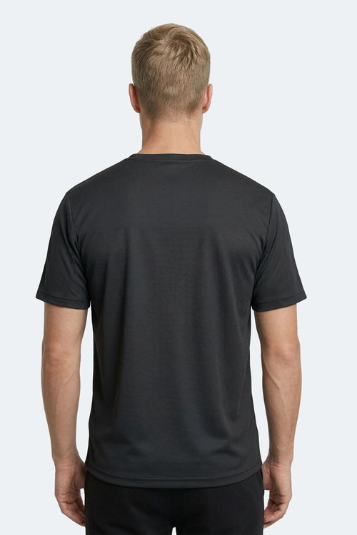 Slazenger REVIVE Erkek Koyu Gri Tişört