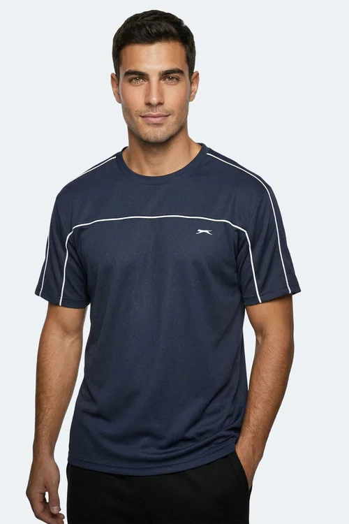 Slazenger REVIVE Erkek Lacivert Tişört