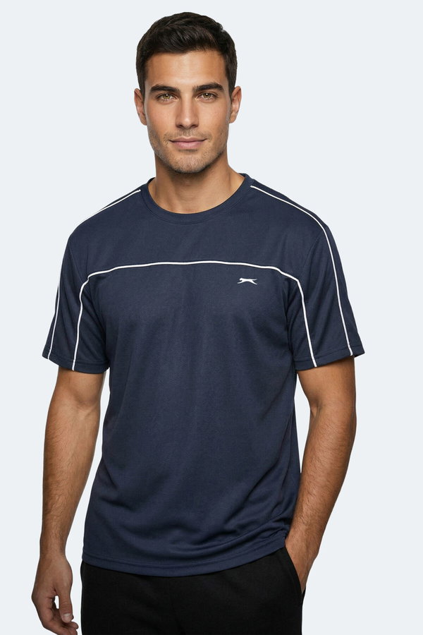 Slazenger REVIVE Erkek Lacivert Tişört
