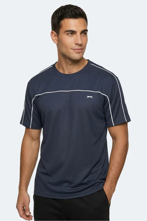 Slazenger REVIVE Erkek Lacivert Tişört