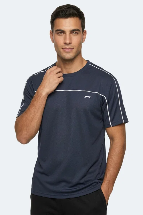 Slazenger REVIVE Erkek Lacivert Tişört