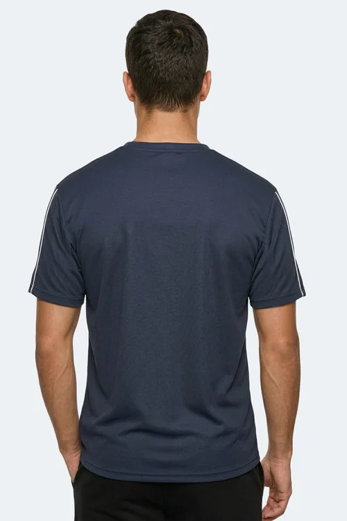 Slazenger REVIVE Erkek Lacivert Tişört