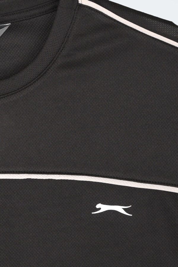 Slazenger REVIVE Erkek Siyah Tişört