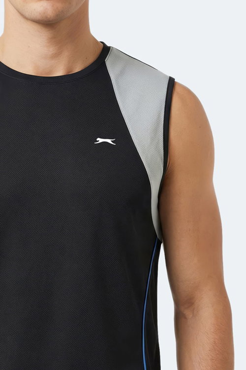 Slazenger REVOLVE Erkek Kolsuz Siyah Atlet