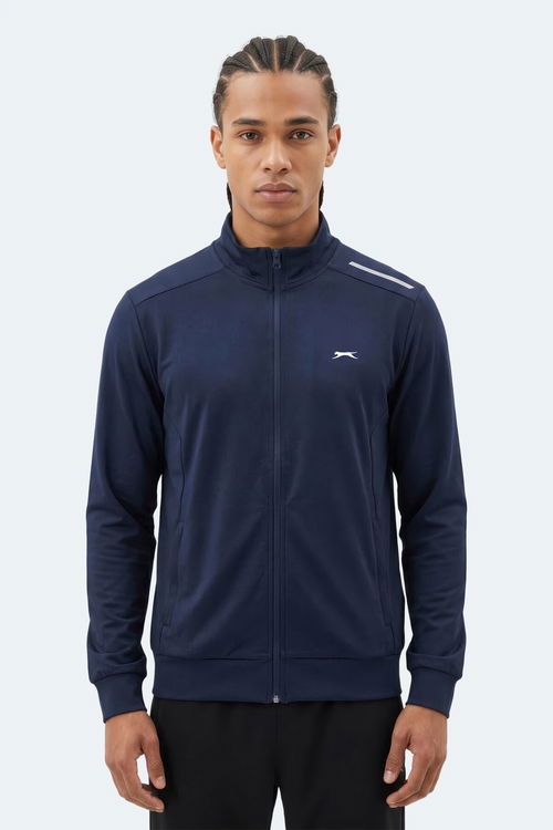 Slazenger REVOLVER Erkek Lacivert Sweatshırt