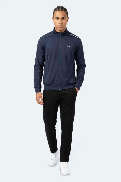 Slazenger REVOLVER Erkek Lacivert Sweatshırt