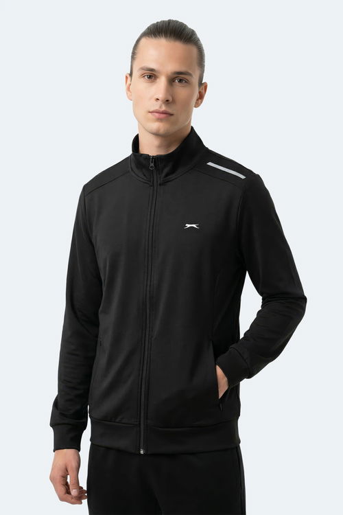 Slazenger REVOLVER Erkek Siyah Sweatshırt