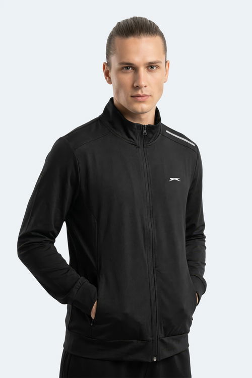 Slazenger REVOLVER Erkek Siyah Sweatshırt