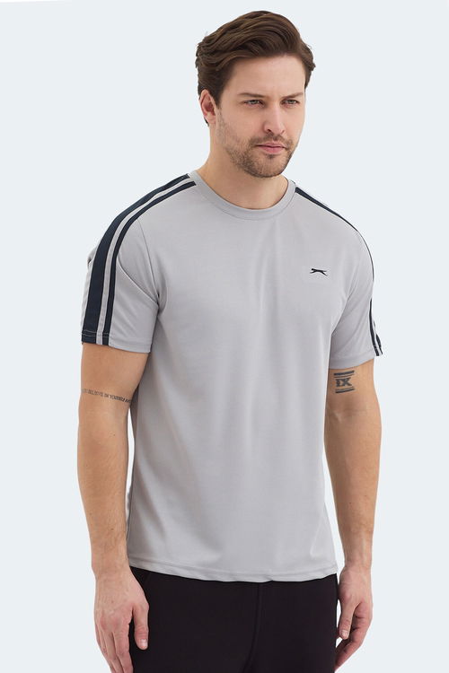 Slazenger REWIND Erkek Gri Tişört