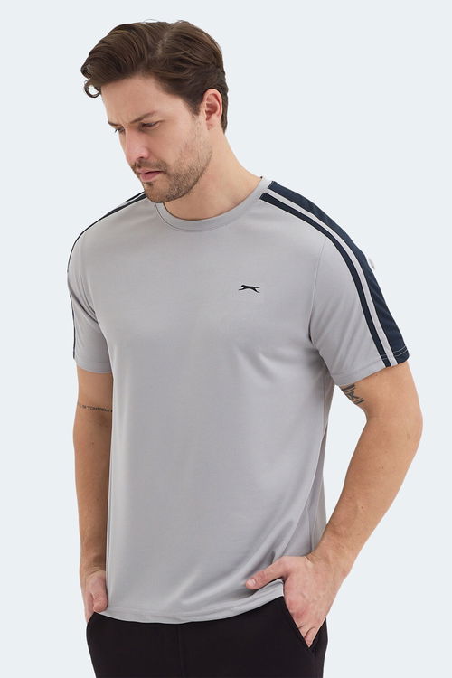 Slazenger REWIND Erkek Gri Tişört