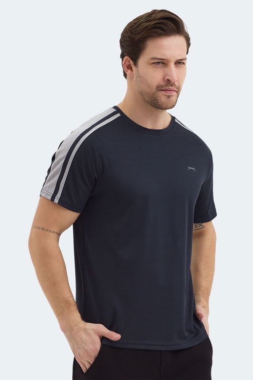 Slazenger REWIND Erkek Koyu Gri Tişört