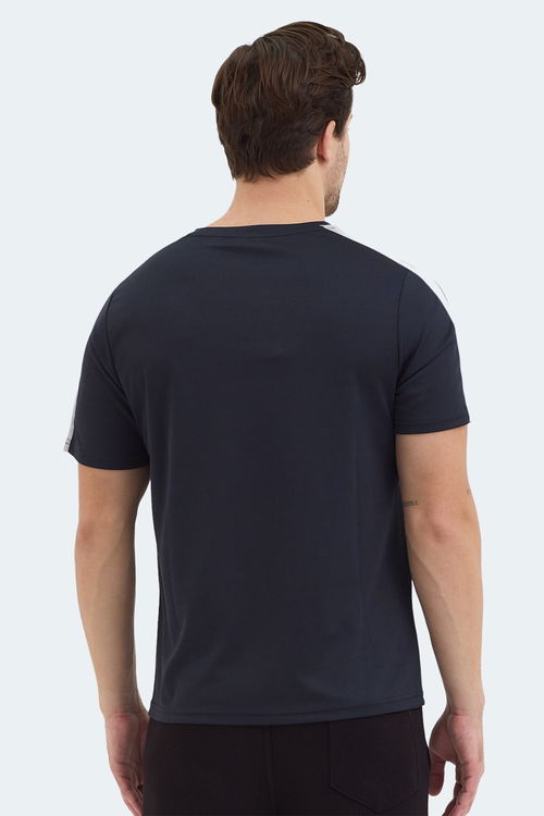 Slazenger REWIND Erkek Koyu Gri Tişört