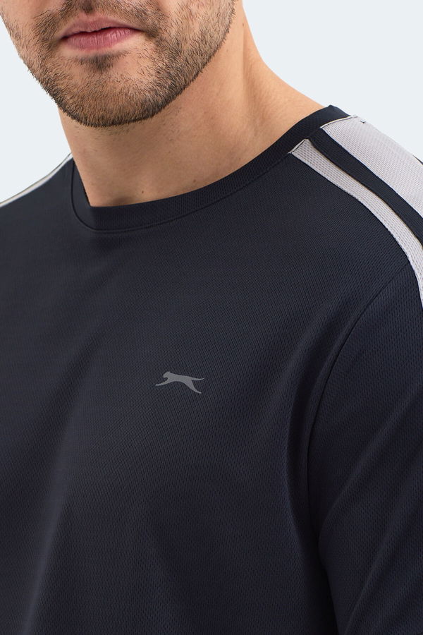 Slazenger REWIND Erkek Koyu Gri Tişört