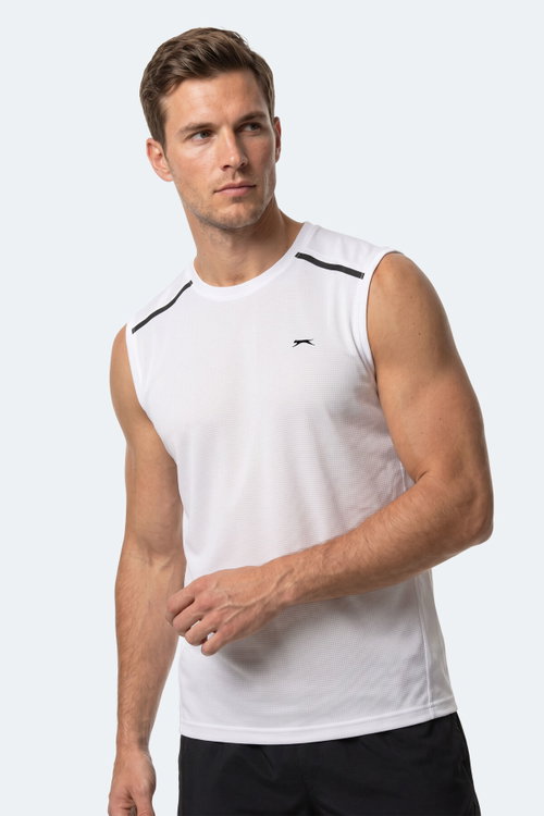 Slazenger REXIS Erkek Beyaz Tişört