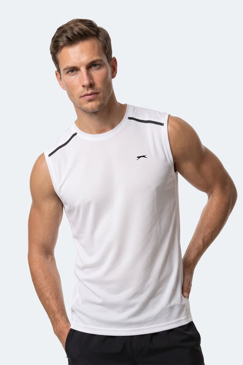 Slazenger REXIS Erkek Beyaz Tişört