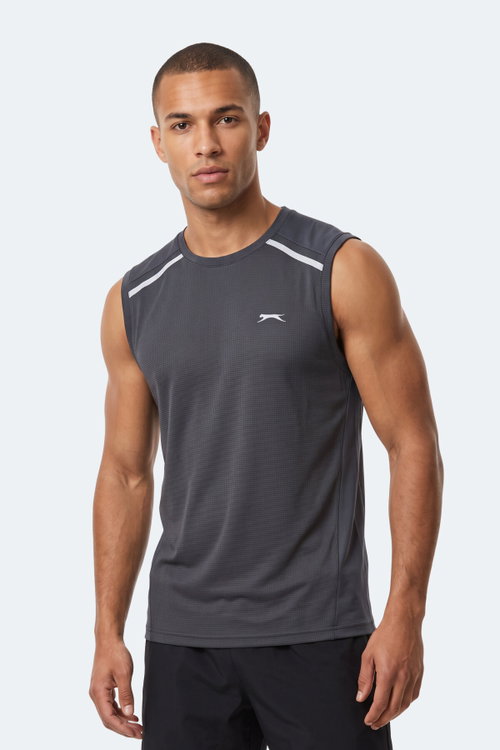 Slazenger REXIS Erkek Koyu Gri Tişört