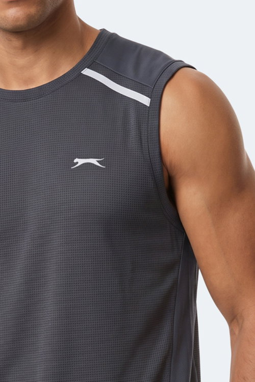 Slazenger REXIS Erkek Koyu Gri Tişört
