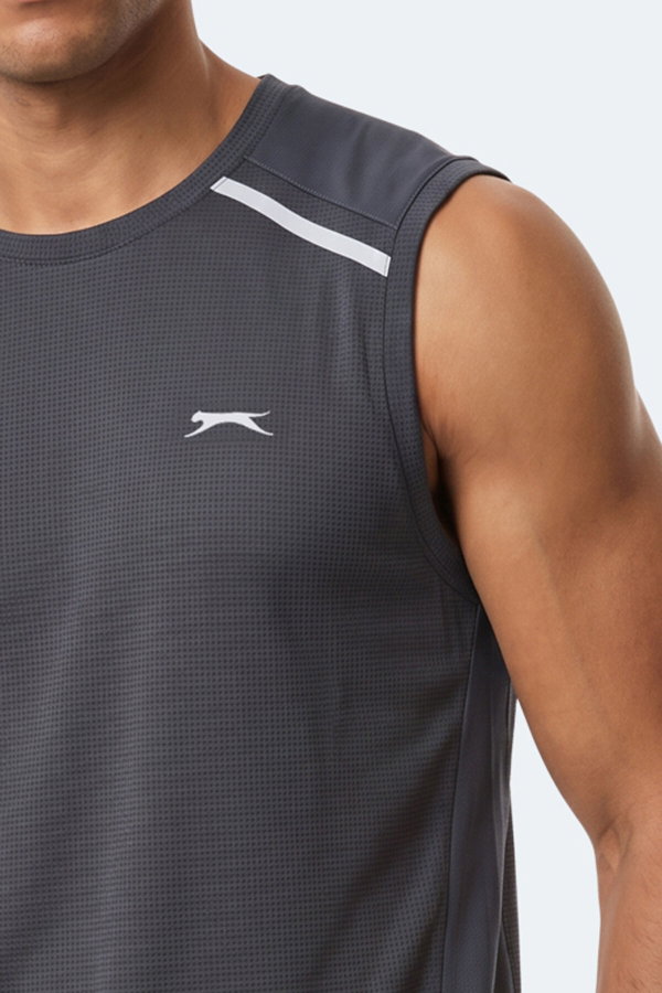 Slazenger REXIS Erkek Koyu Gri Tişört