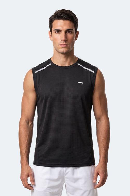 Slazenger REXIS Erkek Siyah Tişört