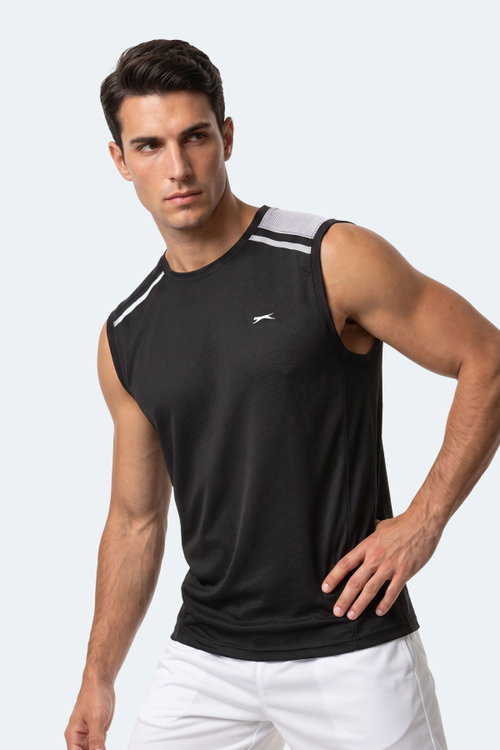 Slazenger REXIS Erkek Siyah Tişört