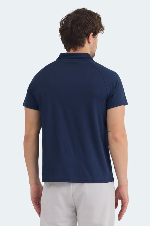 Slazenger REYANA Erkek Polo Yaka Lacivert Tişört