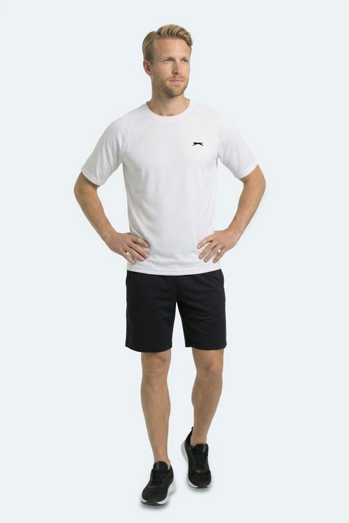 Slazenger RISING Erkek Beyaz Tişört