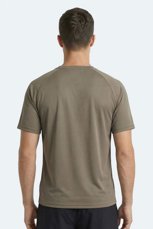 Slazenger RISING Erkek Kahve Tişört