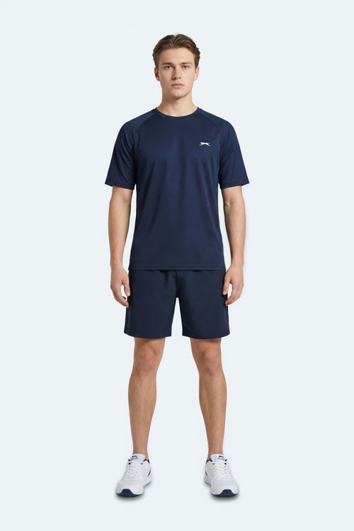 Slazenger RISING Erkek Lacivert Tişört
