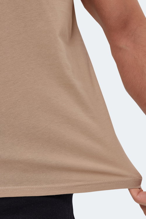 Slazenger RIVALDO Erkek V Yaka Bej Tişört