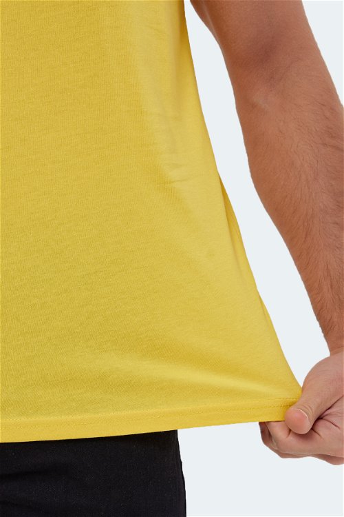 RIVALDO Erkek Kısa Kollu T-Shirt Sarı
