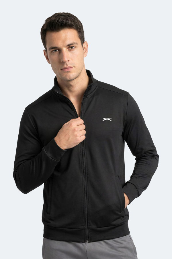Slazenger RONAN Erkek Siyah Sweatshırt