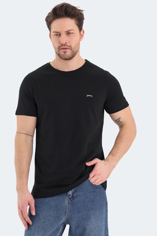 Slazenger ROSALVA 5 li Set Erkek SİYAH - SU YEŞİLİ- SARI - KAHVE - KIRMIZI Tişört