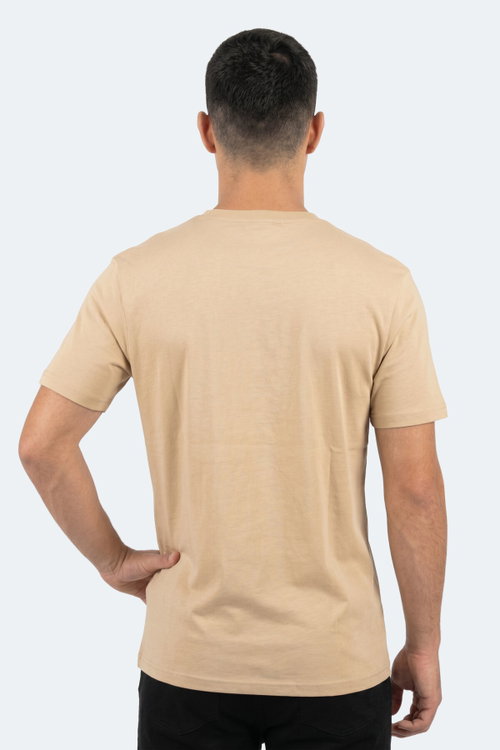 Slazenger ROSALVA Erkek Bej Tişört