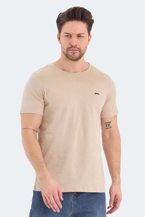 Slazenger ROSALVA Erkek Bej Tişört