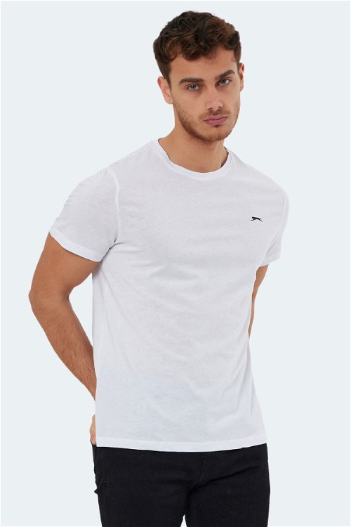 ROSALVA Erkek Kısa Kol T-Shirt Beyaz