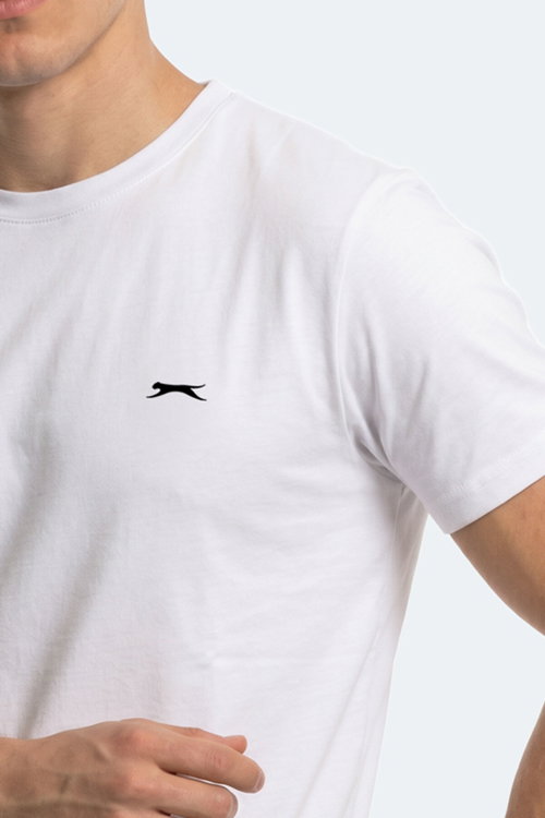 Slazenger ROSALVA Erkek Beyaz Tişört