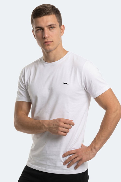 Slazenger ROSALVA Erkek Beyaz Tişört