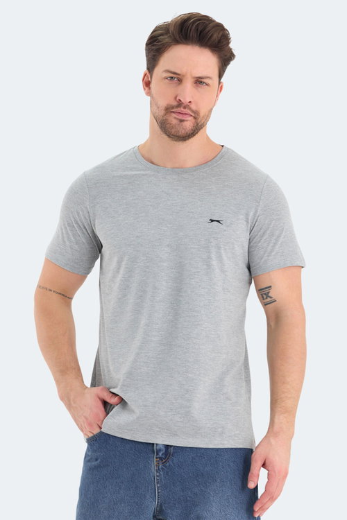 Slazenger ROSALVA Erkek Gri Tişört