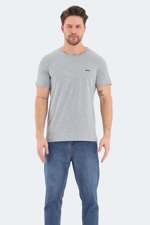 Slazenger ROSALVA Erkek Gri Tişört