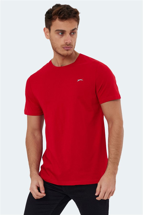 ROSALVA Erkek Kısa Kol T-Shirt Kırmızı