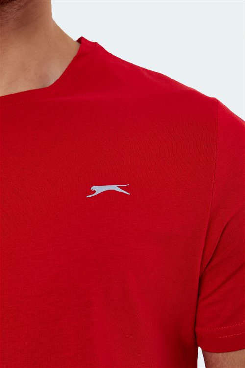 ROSALVA Erkek Kısa Kollu T-Shirt Kırmızı