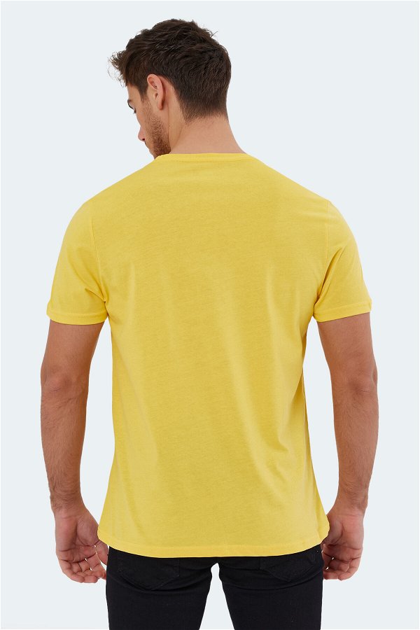 ROSALVA Erkek Kısa Kol T-Shirt Sarı