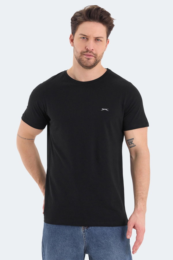 Slazenger ROSALVA IN Erkek Siyah Tişört